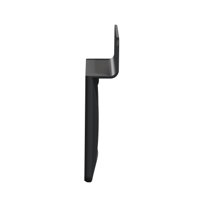Sedna Design & Elements Ramka pojedyncza 1-krotna z półką na telefon czarny antracyt SDD314809 SCHNEIDER (SDD314809)